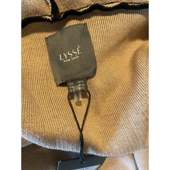 Lysse New York Women's Black/Pink Open Cardigan NWT - Picture 7 of 9